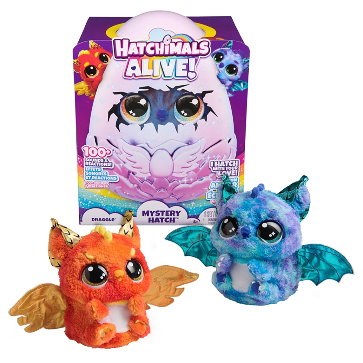 لعبة Hatchimals Alive Mystery Hatch Puppadee متنوعة تفاعلية للجنسين، 5-7 سنوات