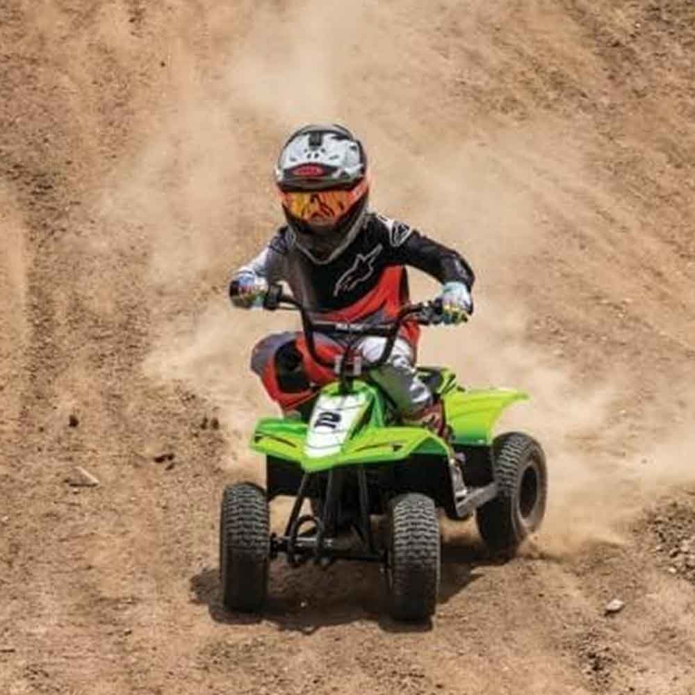 ريزر مركبة كهربائية ديرت كواد XS ماكغراث للجنسين، 8-10 سنوات