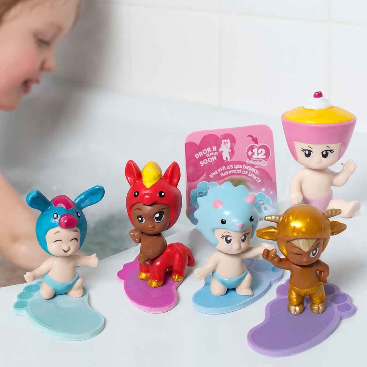 بيبي تشيبيز مجموعة مجسمات مفاجأة متنوعة السلسلة 1 للجنسين، من عمر 5-7 سنوات، عدد 5 قطع