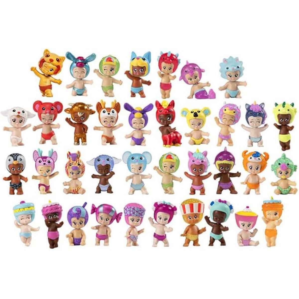 بيبي تشيبيز مجموعة مجسمات مفاجأة متنوعة السلسلة 1 للجنسين، من عمر 5-7 سنوات، عدد 5 قطع