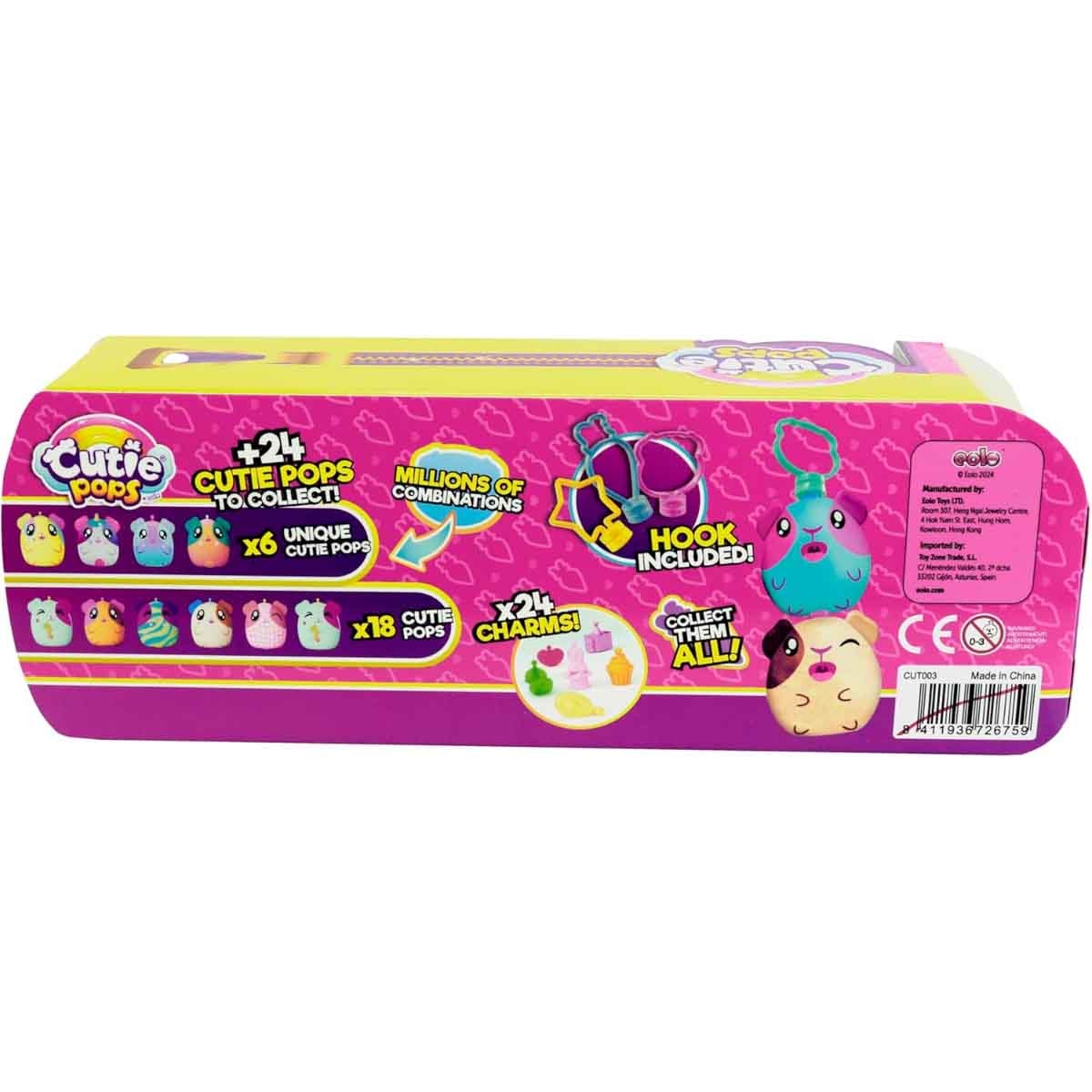 كيوتي بوبس مجموعة مفاجآت 3 كيوتيس متنوعة للجنسين، من عمر 5-7 سنوات