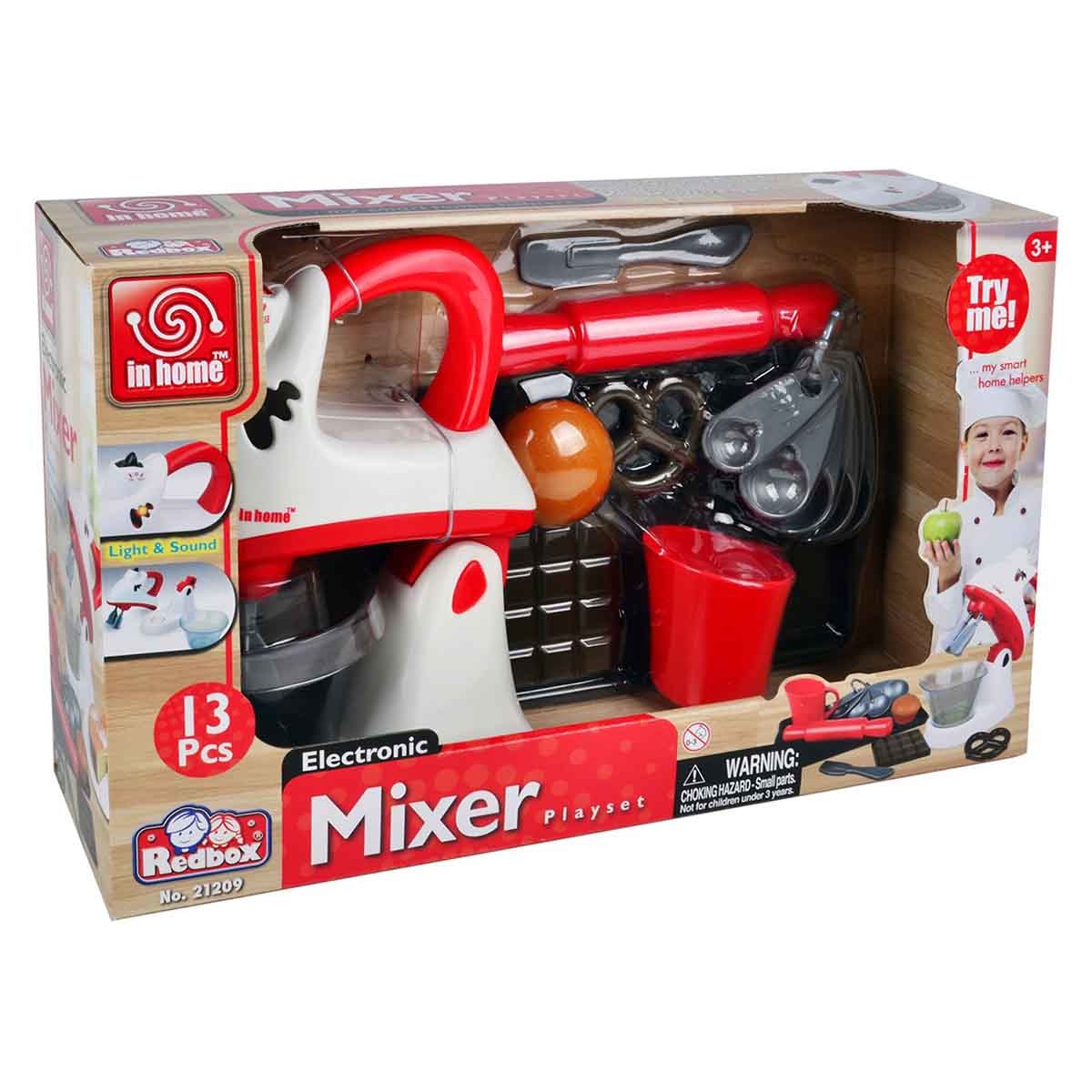 ريد بوكس مجموعة خلاط إلكتروني، للجنسين، من عمر 3 إلى 4 سنوات