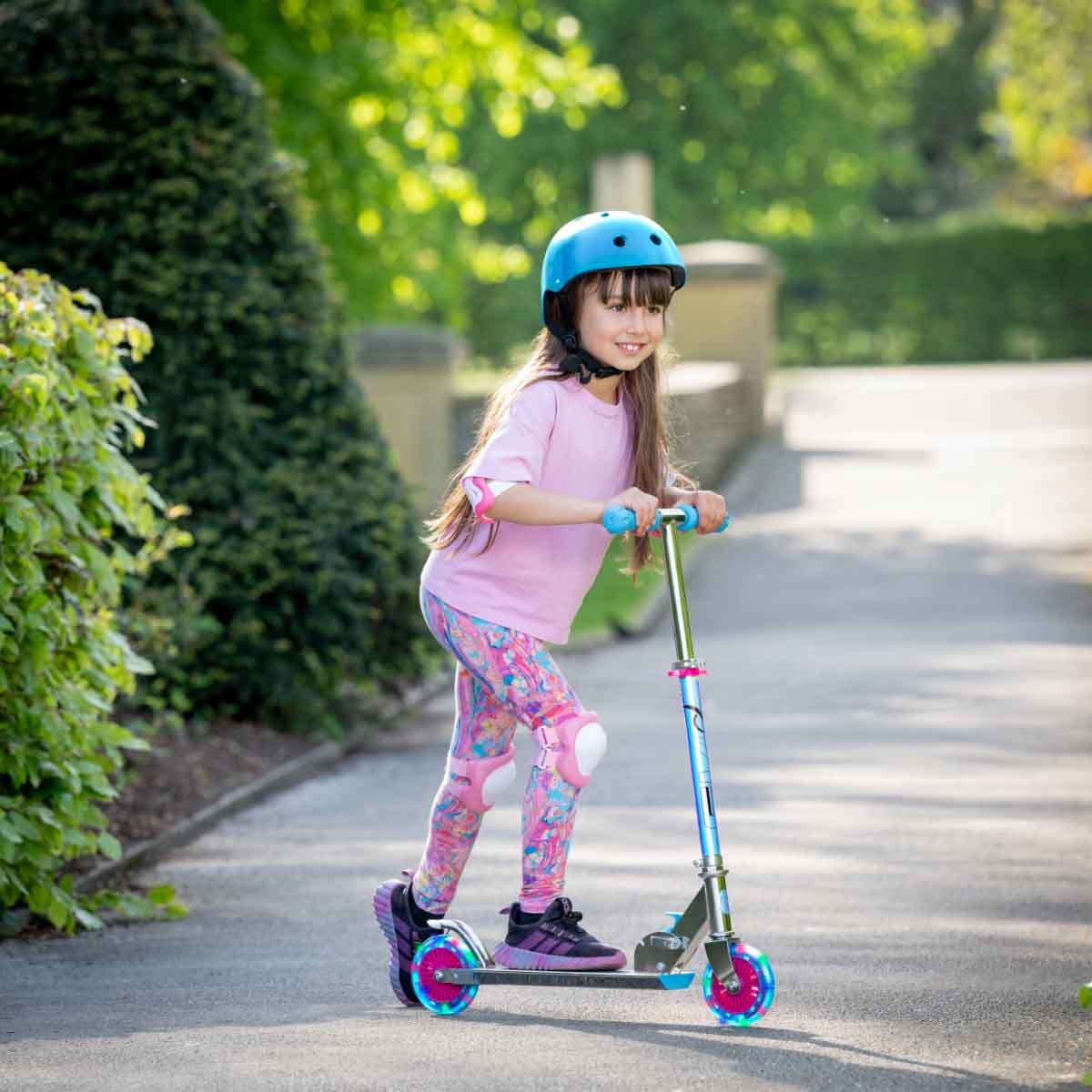 إيفو سكوتر ركوب هولوجرافيك للجنسين، 5-7 سنوات