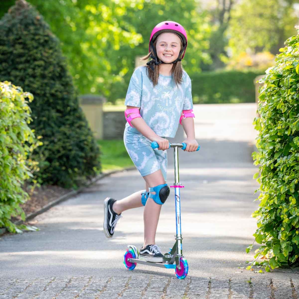 إيفو سكوتر ركوب هولوجرافيك للجنسين، 5-7 سنوات