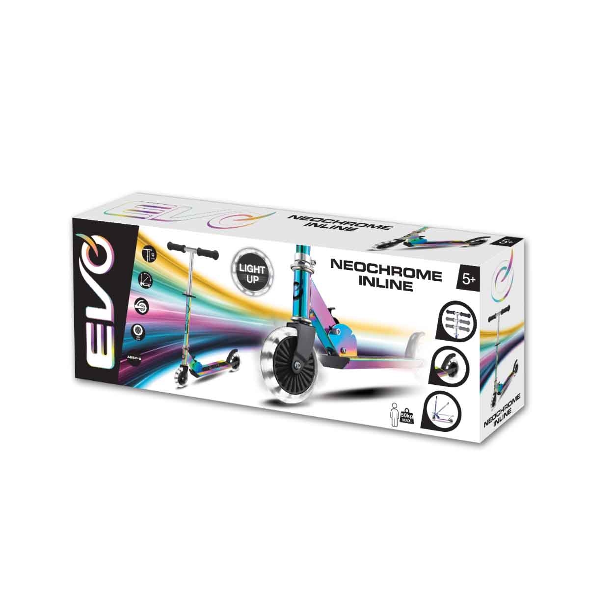 إيفو سكوتر ركوب نيوكروم للجنسين، 5-7 سنوات