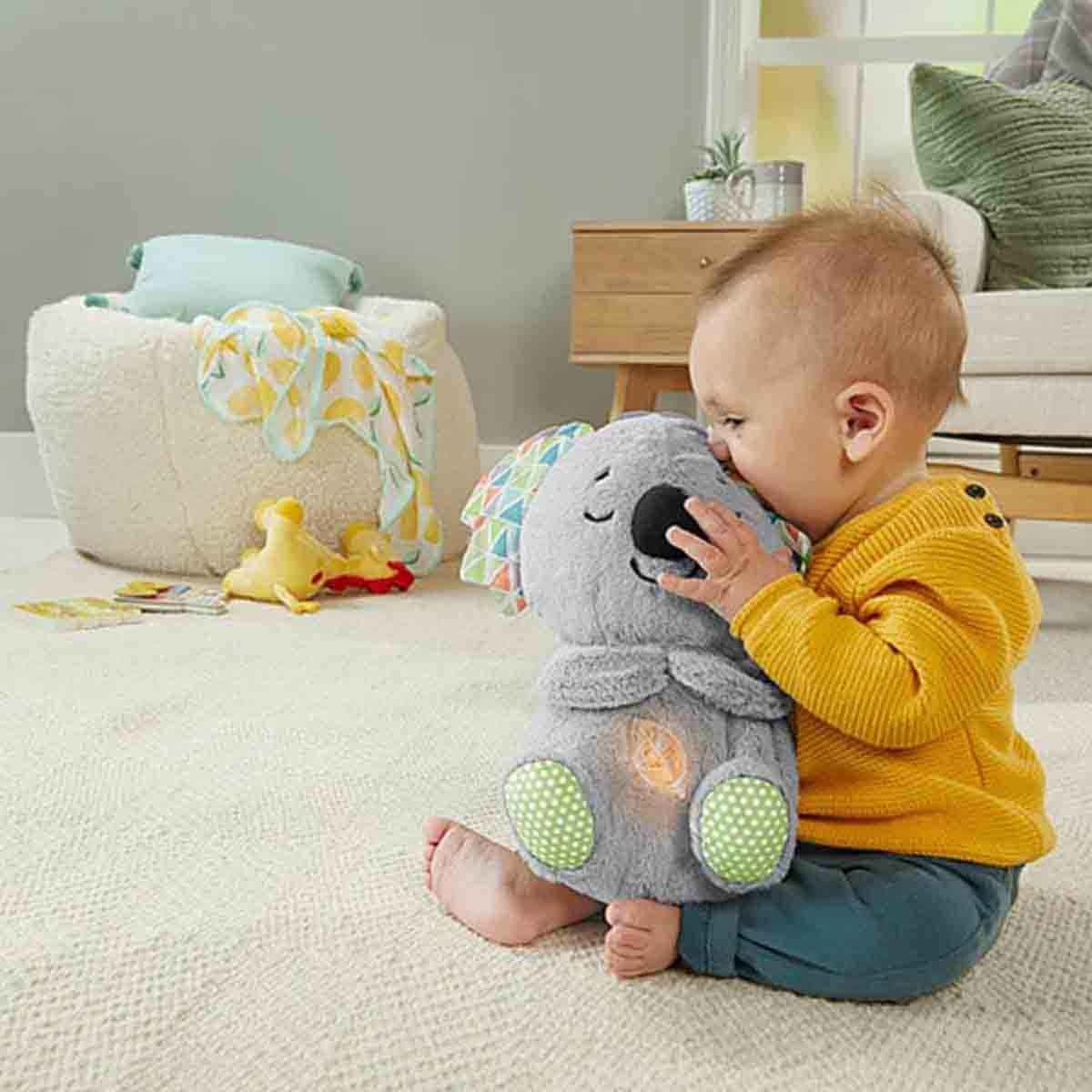 فيشر برايس لعبة الكوالا المحشوة ببطن تتنفس للجنسين، 3-4 سنوات