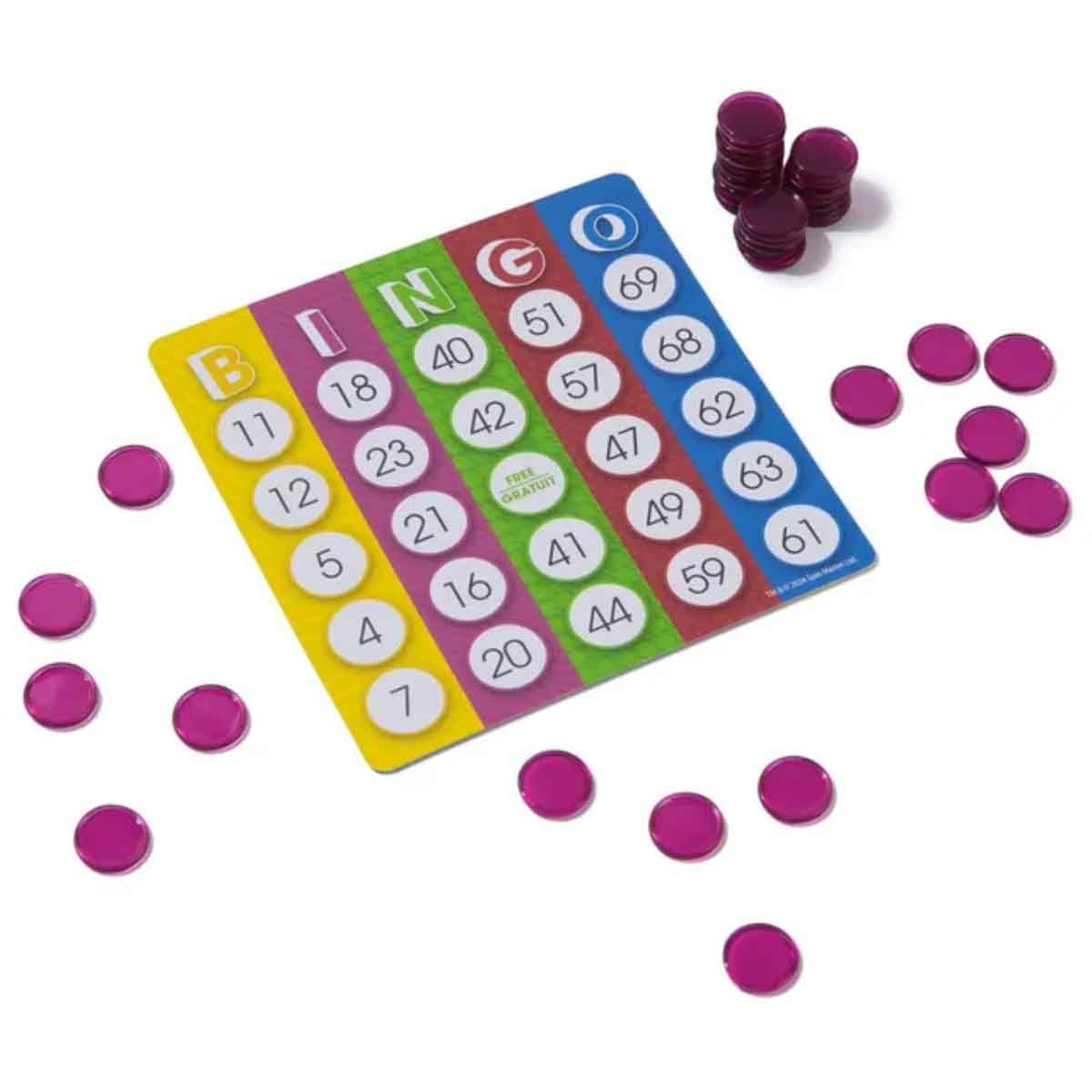 سبن ماستر لعبة لوحية بينغو للجنسين من 8 إلى 10 سنوات