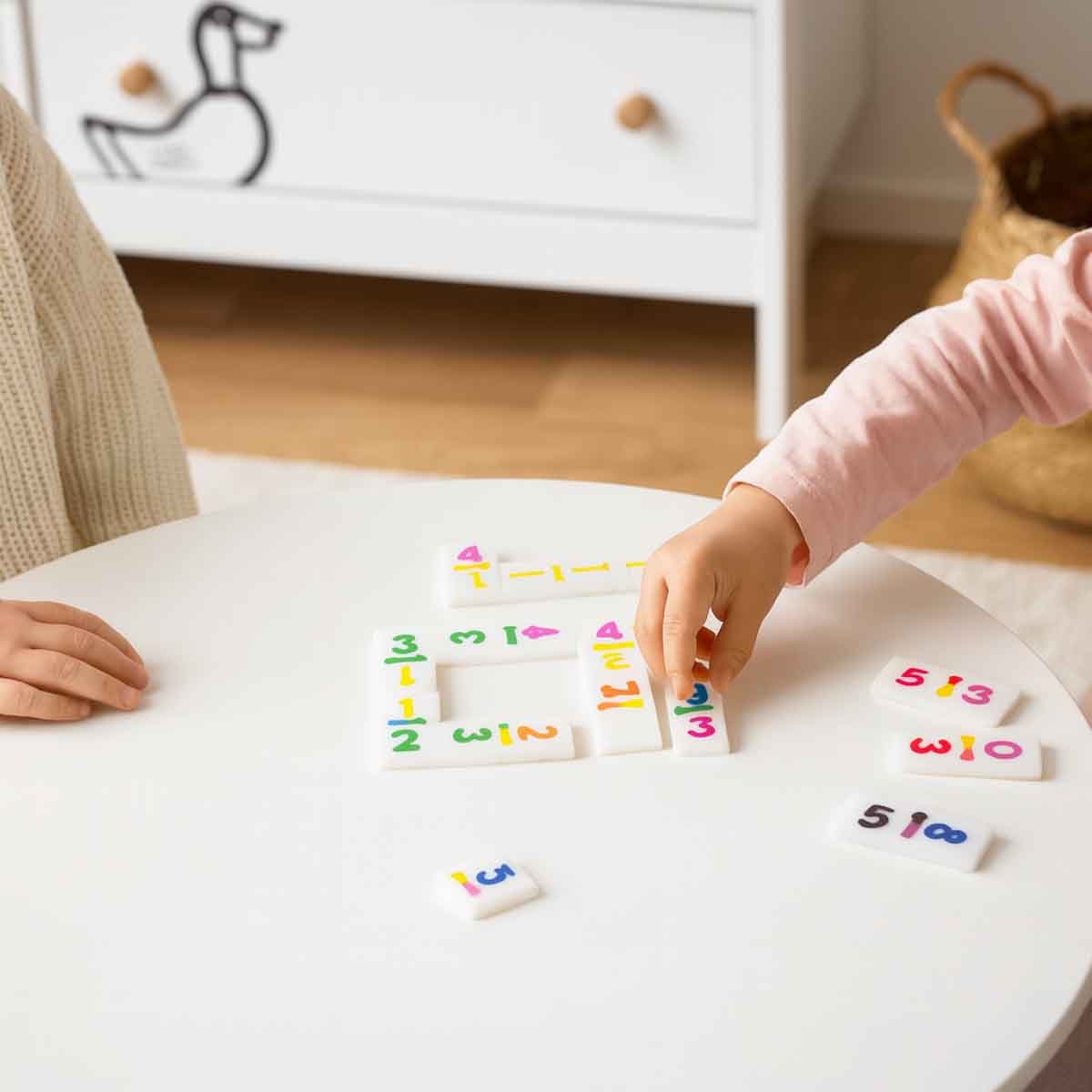 سبن ماستر لعبة لوحية دومينو دبل-6 للجنسين من 8 إلى 10 سنوات