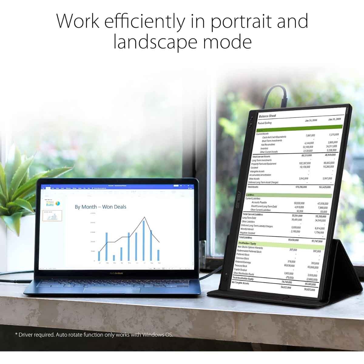 أسوس MB166C شاشة محمولة 15.6 بوصة
