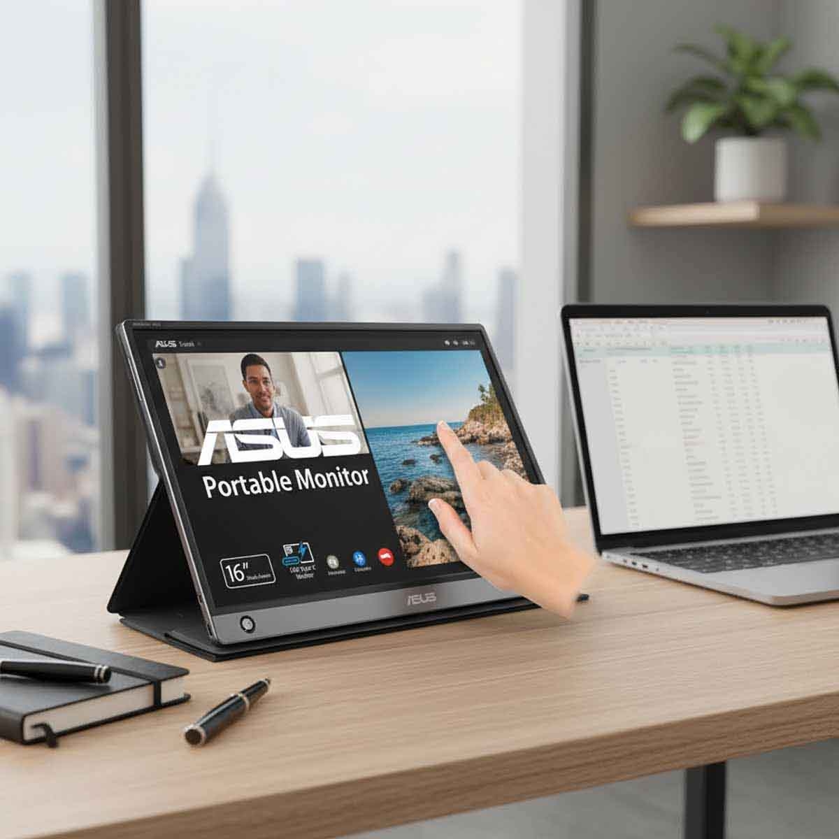 أسوس MB16AMT شاشة محمولة 15.6 بوصة