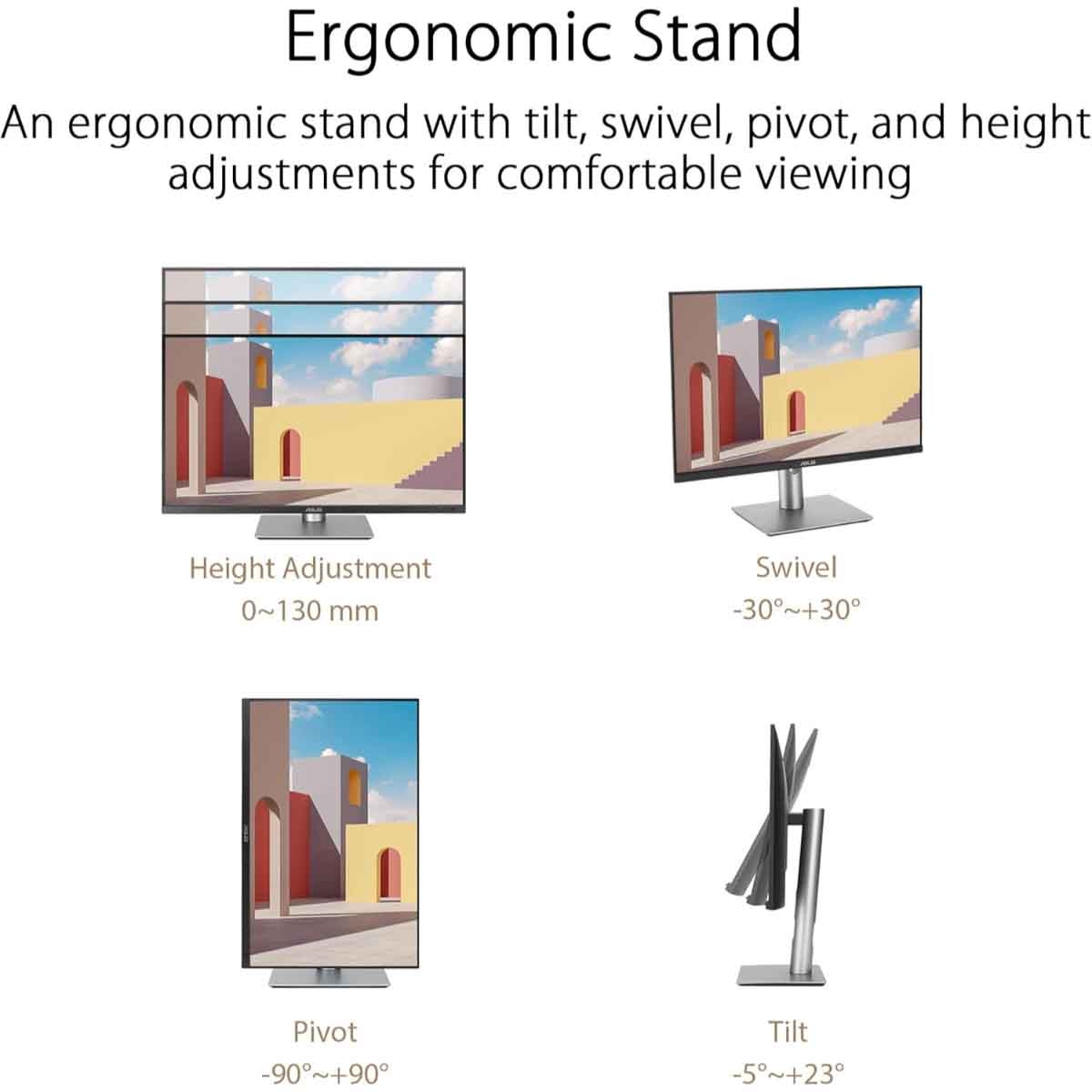أسوس برو آرت PA248CRV شاشة احترافية 24.1 بوصة
