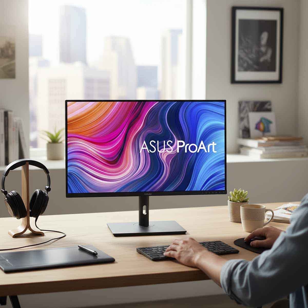 أسوس برو آرت PA329CV شاشة احترافية 32 بوصة