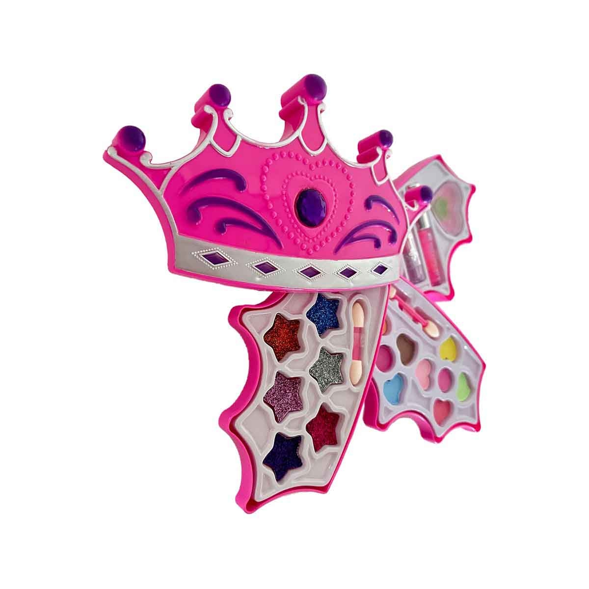 بيوتي أنجل طقم مكياج إمبراطوري فاخر، للبنات، من عمر 5 إلى 7 سنوات