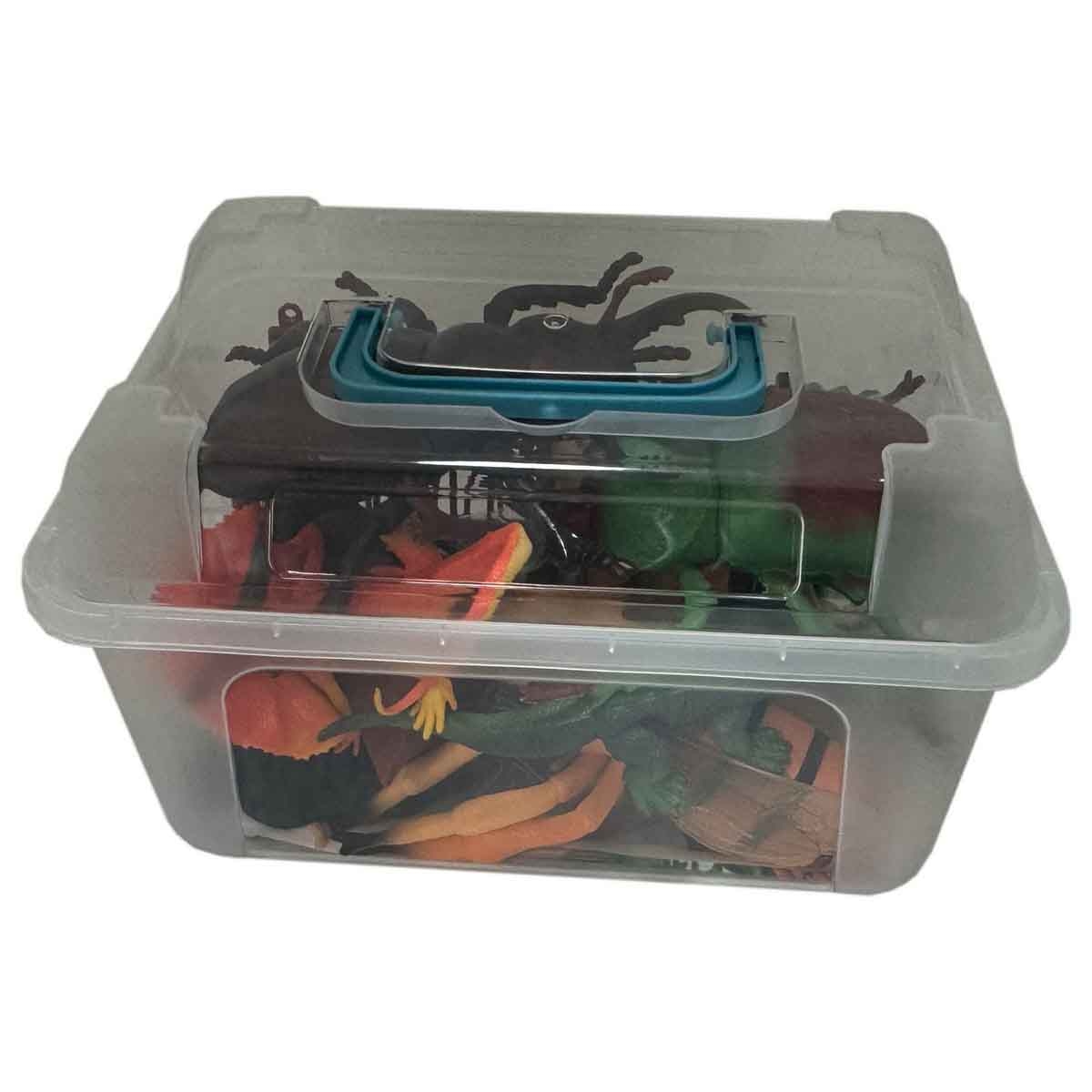 جيا زو مجموعة تماثيل حشرات مكونة من 21 قطعة للجنسين، عمر 3-4 سنوات