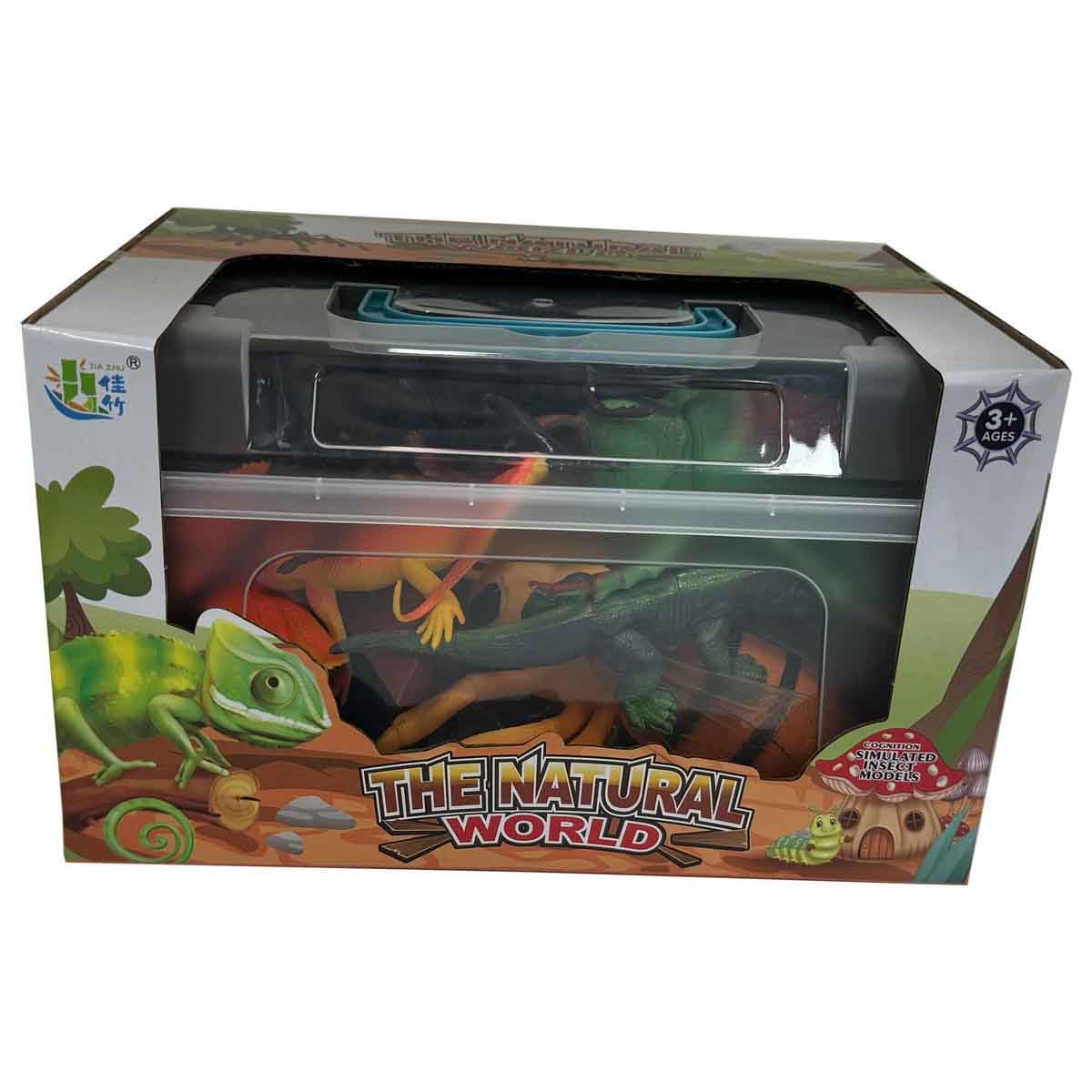 جيا زو مجموعة تماثيل حشرات مكونة من 21 قطعة للجنسين، عمر 3-4 سنوات