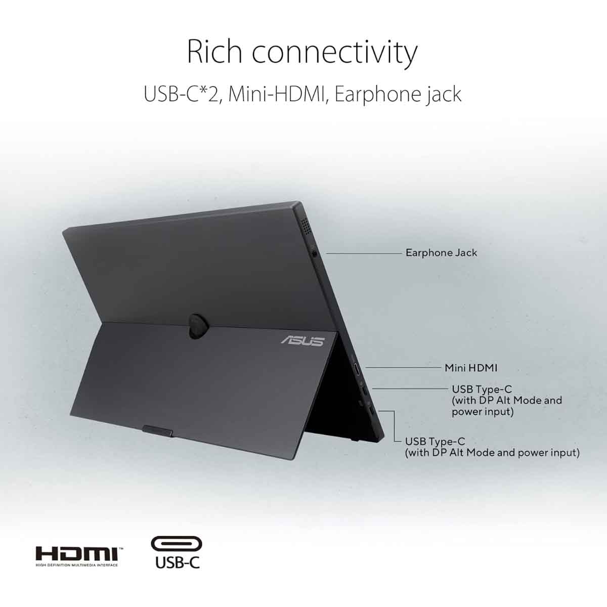 أسوس MB16AHT شاشة محمولة لمس 15.6 بوصة