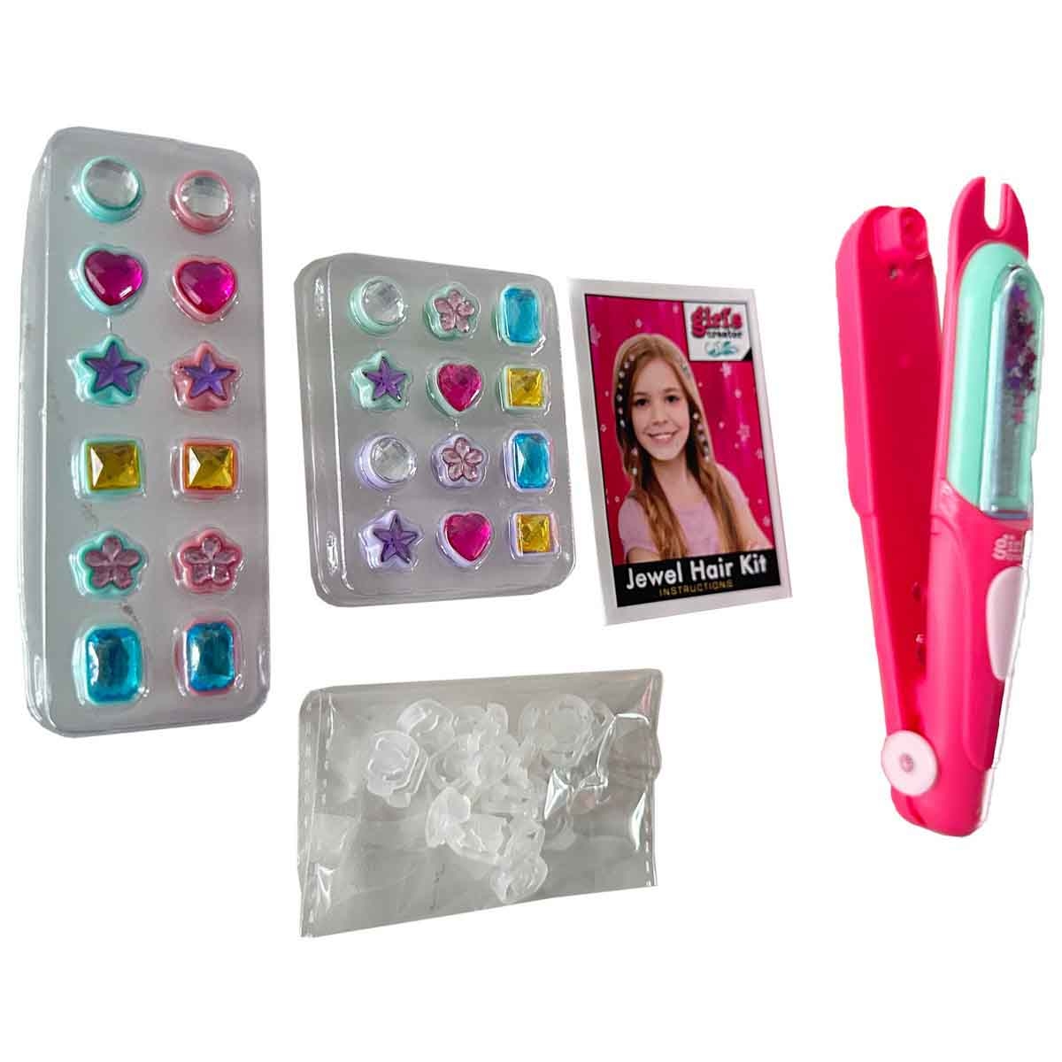 مي بو كاي طقم تزيين الشعر بالجواهر، للبنات، من عمر 5 إلى 7 سنوات