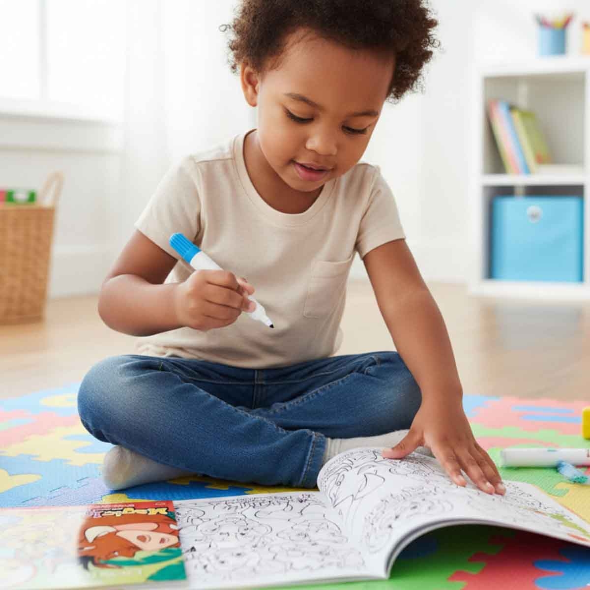 ديزني ذا لايون كينغ كتاب حبر سحري صغير مع قلم للأطفال بعمر 3-4 سنوات