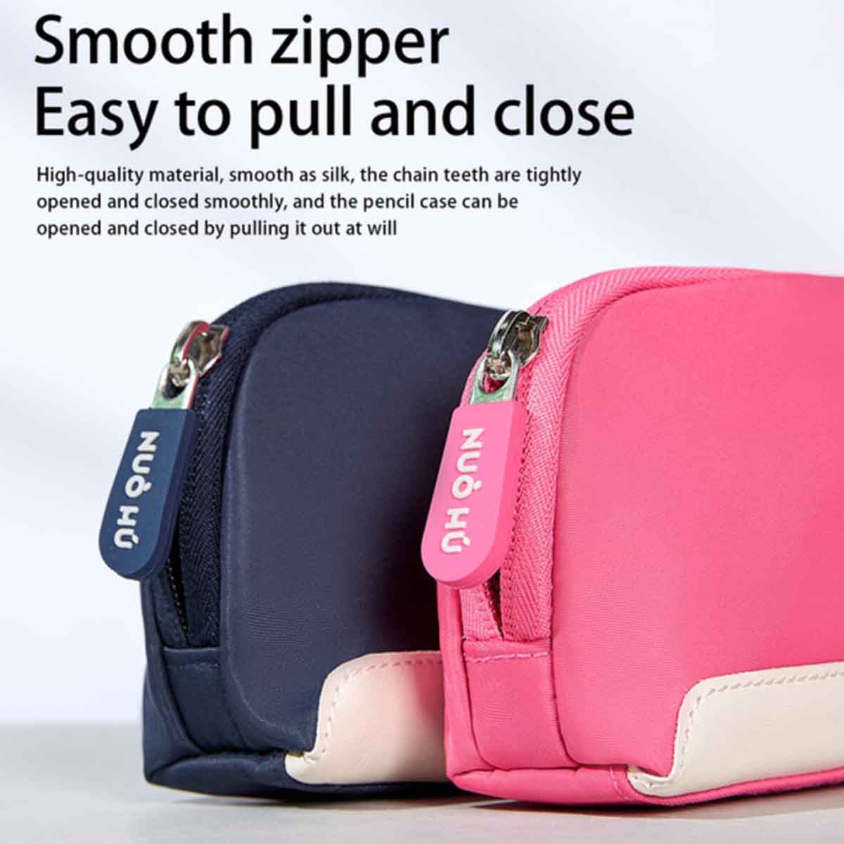 نوهو حقيبة أقلام باللون الأزرق