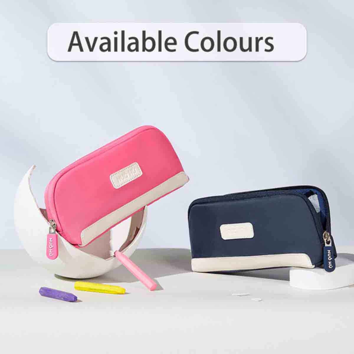 نوهو حقيبة أقلام باللون الأزرق