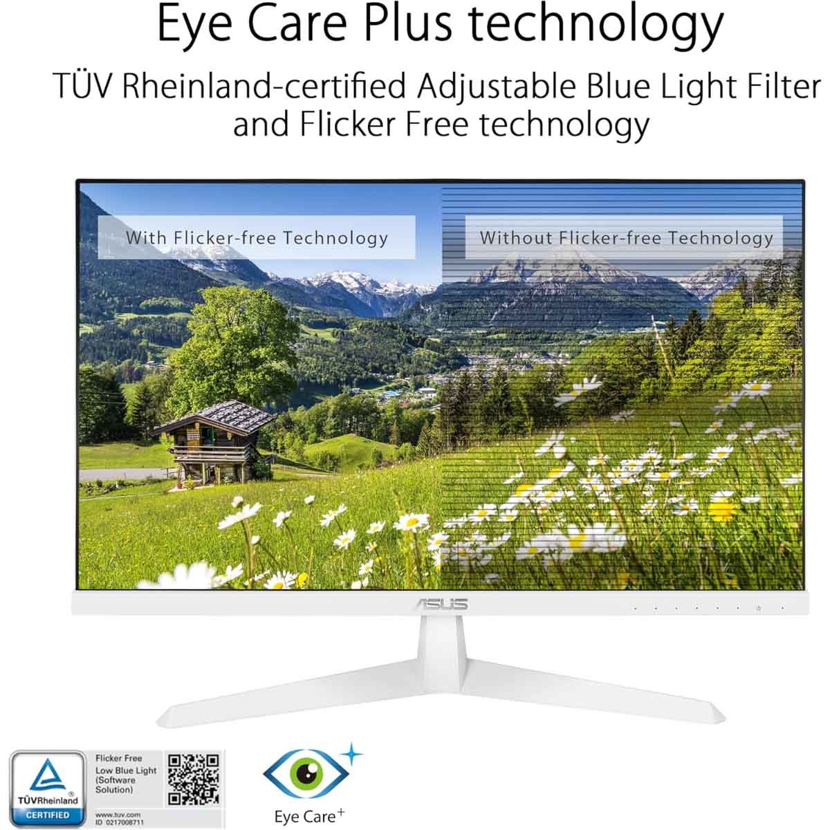 أسوس شاشة ألعاب 24 بوصة VY249HF-W