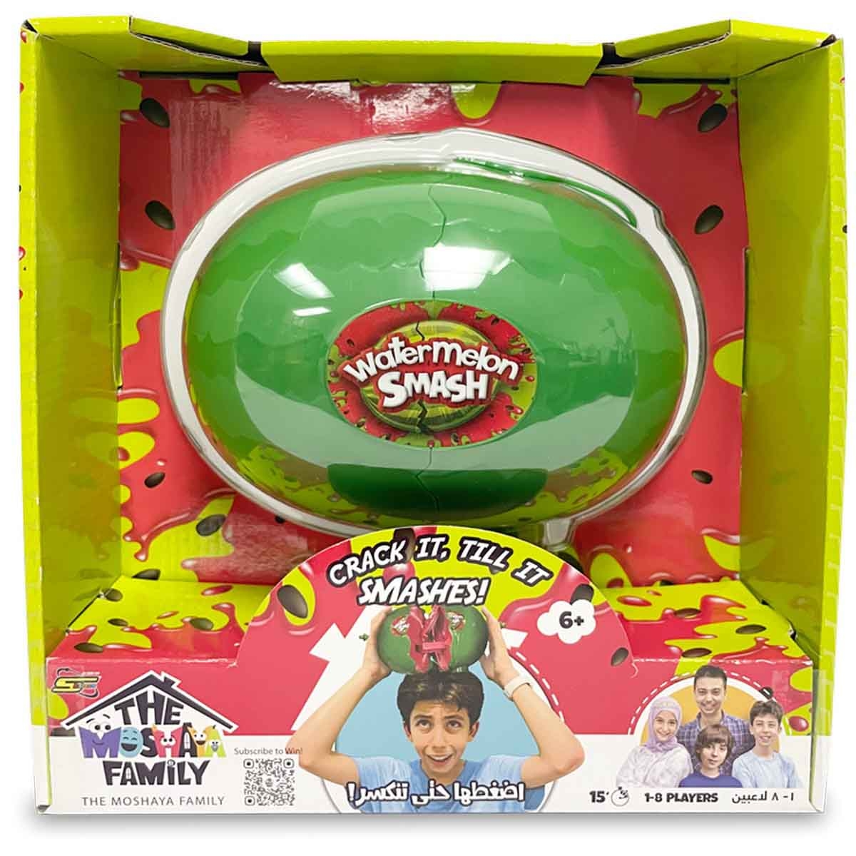 موشايا فاميلي لعبة تحطيم البطيخ للجنسين، عمر 5-7 سنوات