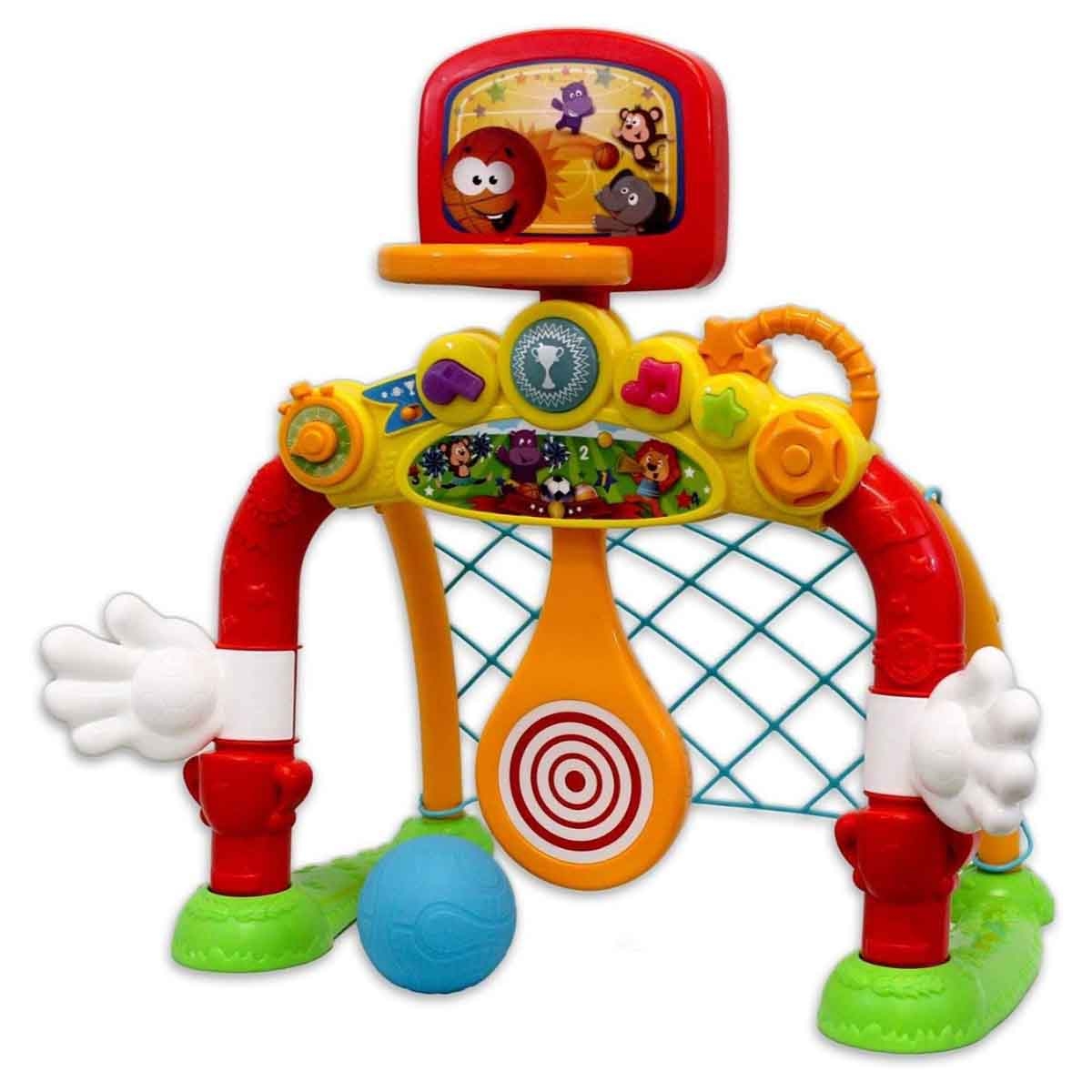 وين فن مجموعة ملعب فن غول 4 في 1 للأطفال عمر 0-2 سنوات