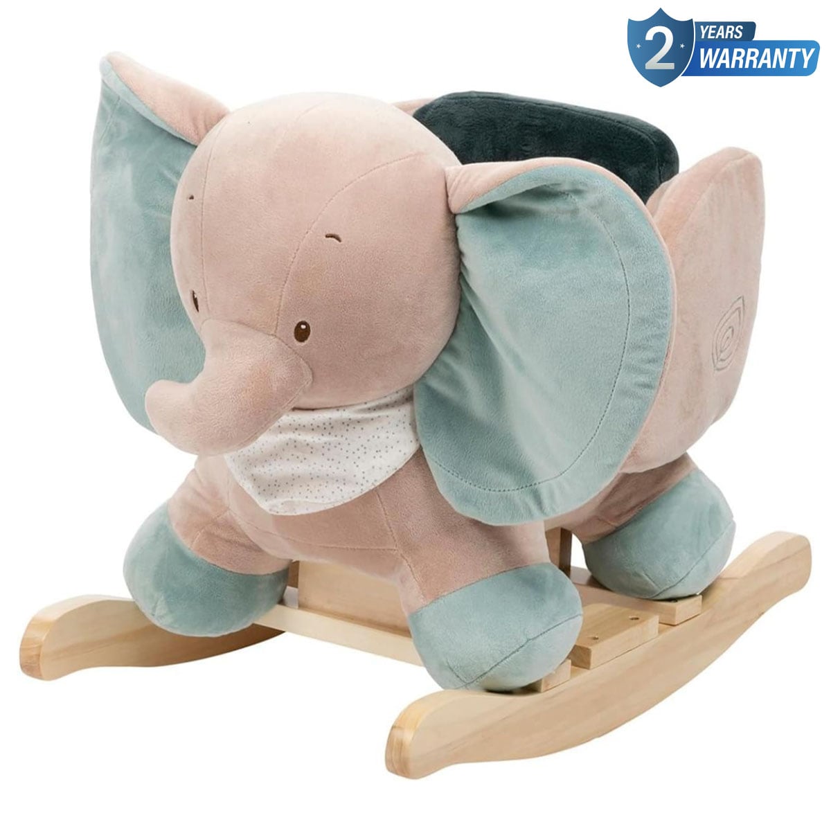 Nattou Axel & Luna Elephant Rocking Toy Toddler, 0-2 Years