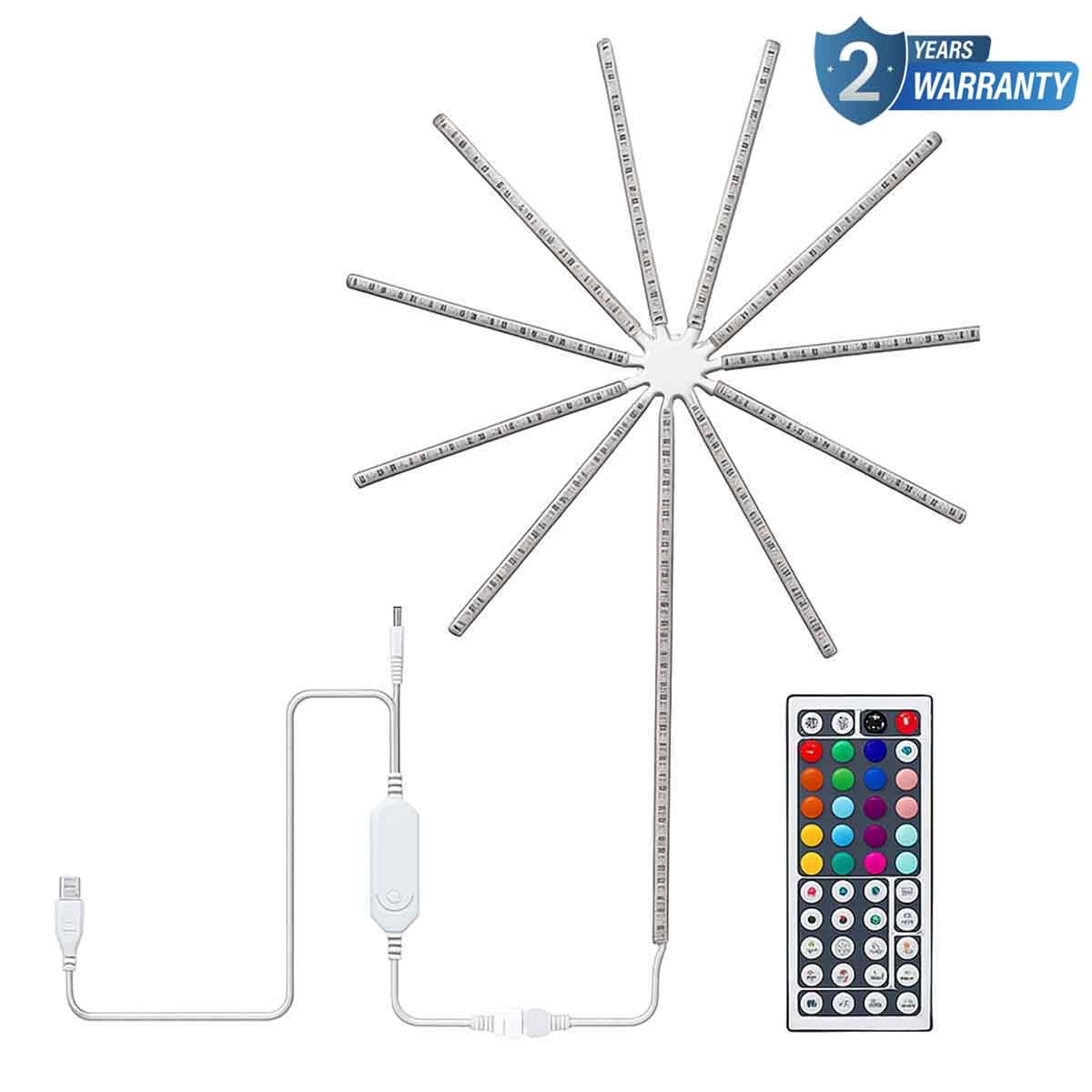 تويستد مايندز شريط إضاءة موسيقي LED RGB فاير وورك