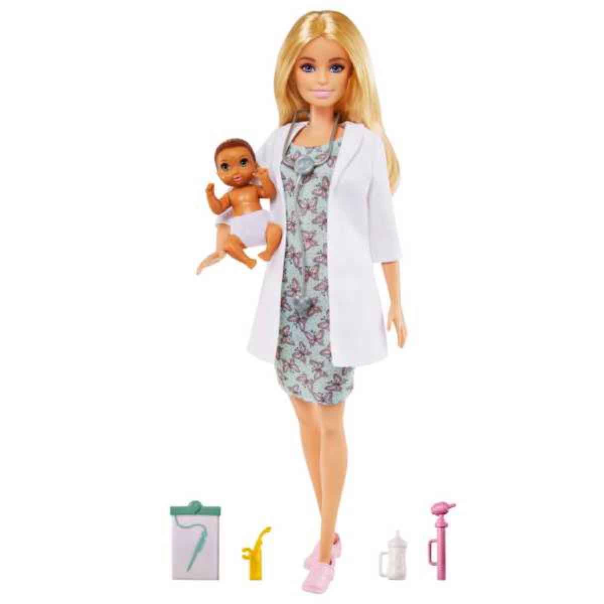 Barbie Baby Doctor Doll Girls, 3-4 Years