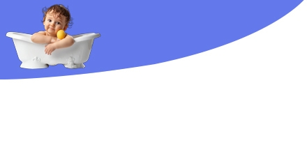 استحمام الأطفال