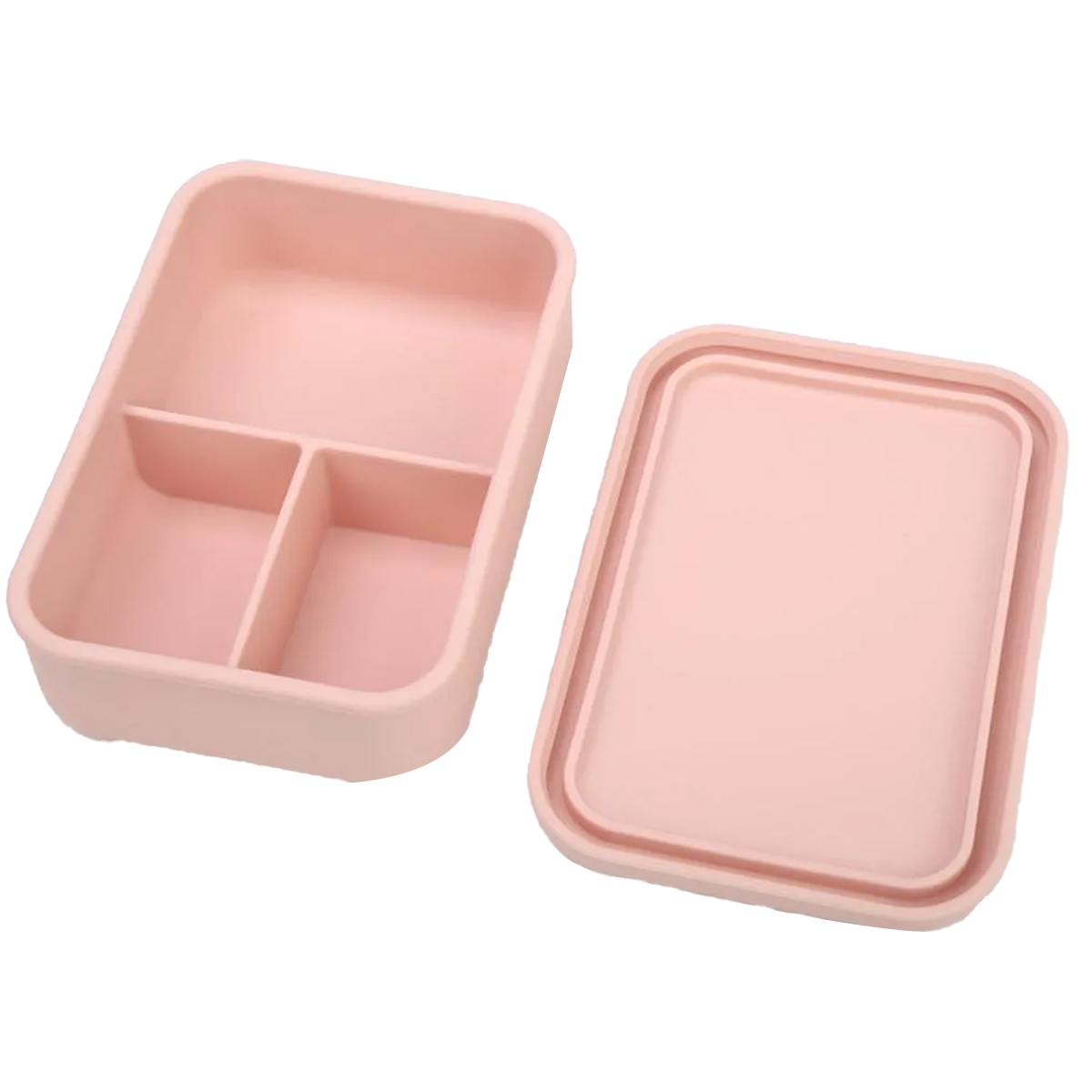 بيبي دريم طقم هدية للتغذية أثناء السفر من السيليكون بلون وردي للأطفال من عمر 0 إلى 2 سنة، مجموعة من 7