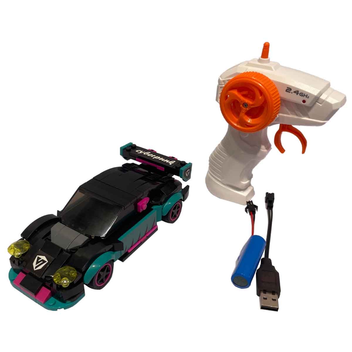 بنغاو سيارة مكعبات بناء بالتحكم 2.4G مقياس 1:20 (265 قطعة) للأولاد، عمر 5-7 سنوات