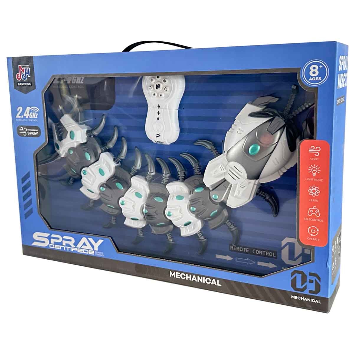 نانهونغ لعبة دودة أم أربع وأربعين ميكانيكية بالتحكم 2.4G للأولاد، عمر 8-10 سنوات