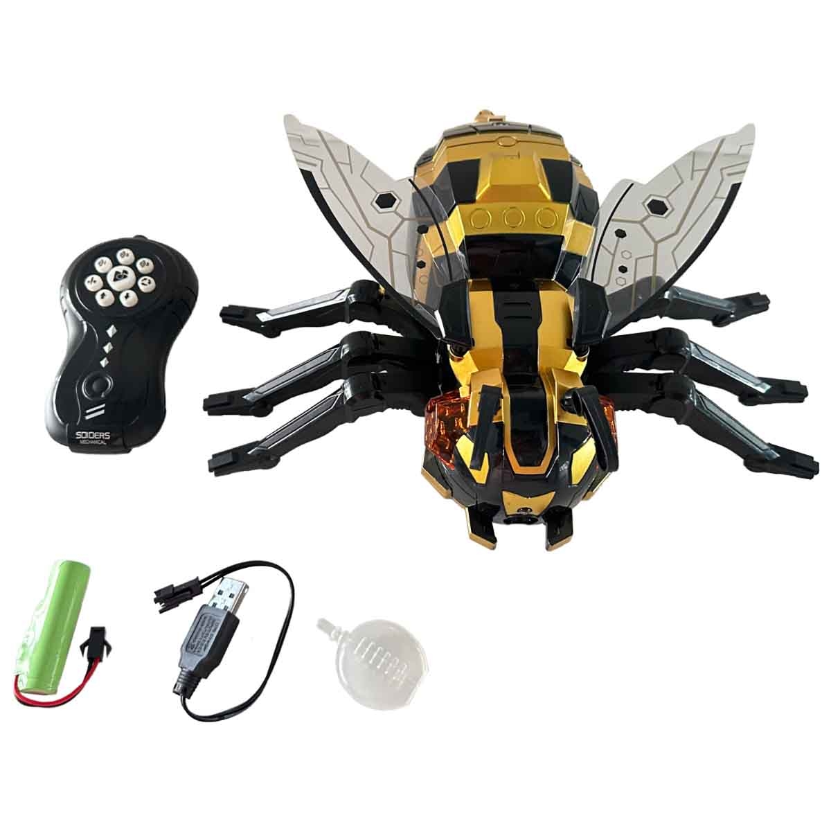 نانهونغ لعبة نحلة ميكانيكية بالتحكم 2.4G للأولاد، عمر 8-10 سنوات