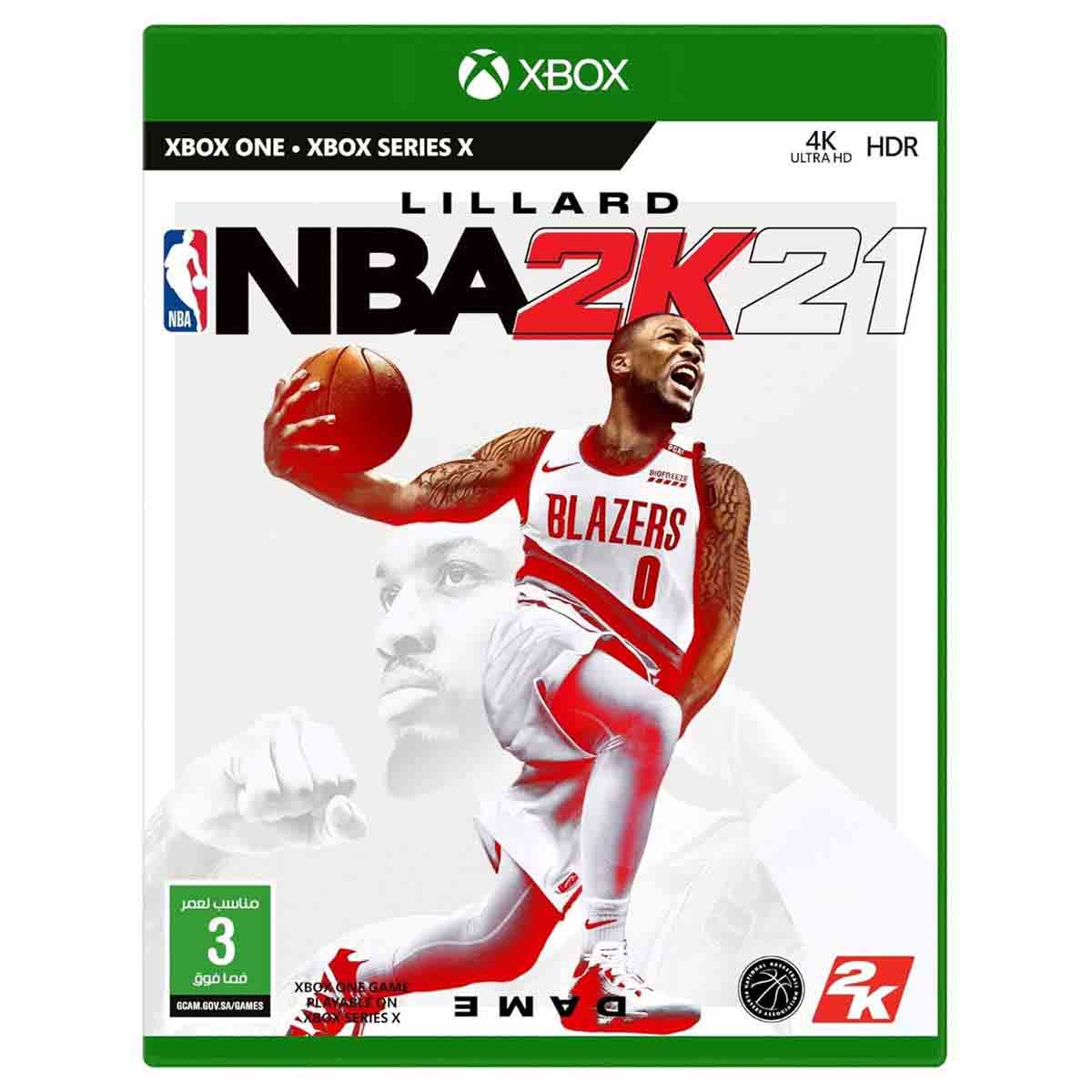 2k لعبة NBA 2K21 إصدار السعودية إكس بوكس ون