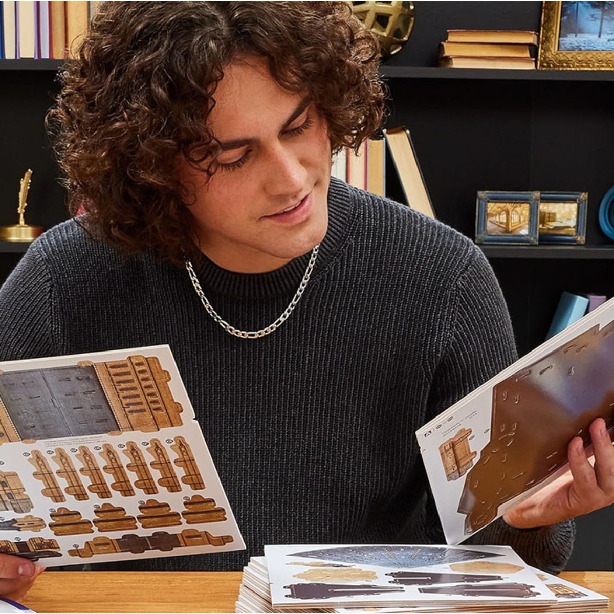 فور دي بيلد مجموعة نموذج لغز فاخر قلعة هوغوورتس هاري بوتر للجنسين، 13 سنة فما فوق