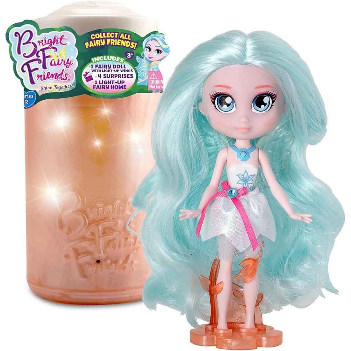 لعبة برايت فيري فريندز 20301 دمية جنية متنوعة مع إضاءة ليلية للفتيات، 3-4 سنوات