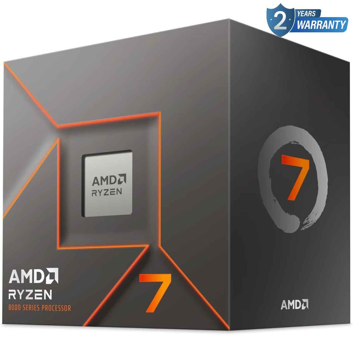 إيه إم دي رايزن 7 8700F معالج بسرعة 5.0GHz بعدد 8 أنوية و16 خيط معالجة وذاكرة 24MB