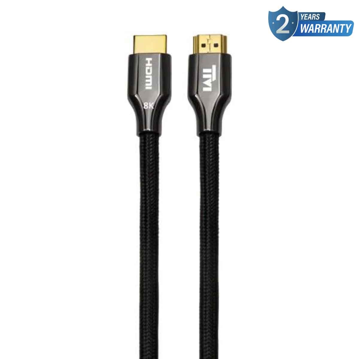 تويستد مايندز كابل HDMI مضفر 8K سبائك الزنك بطول 1 متر