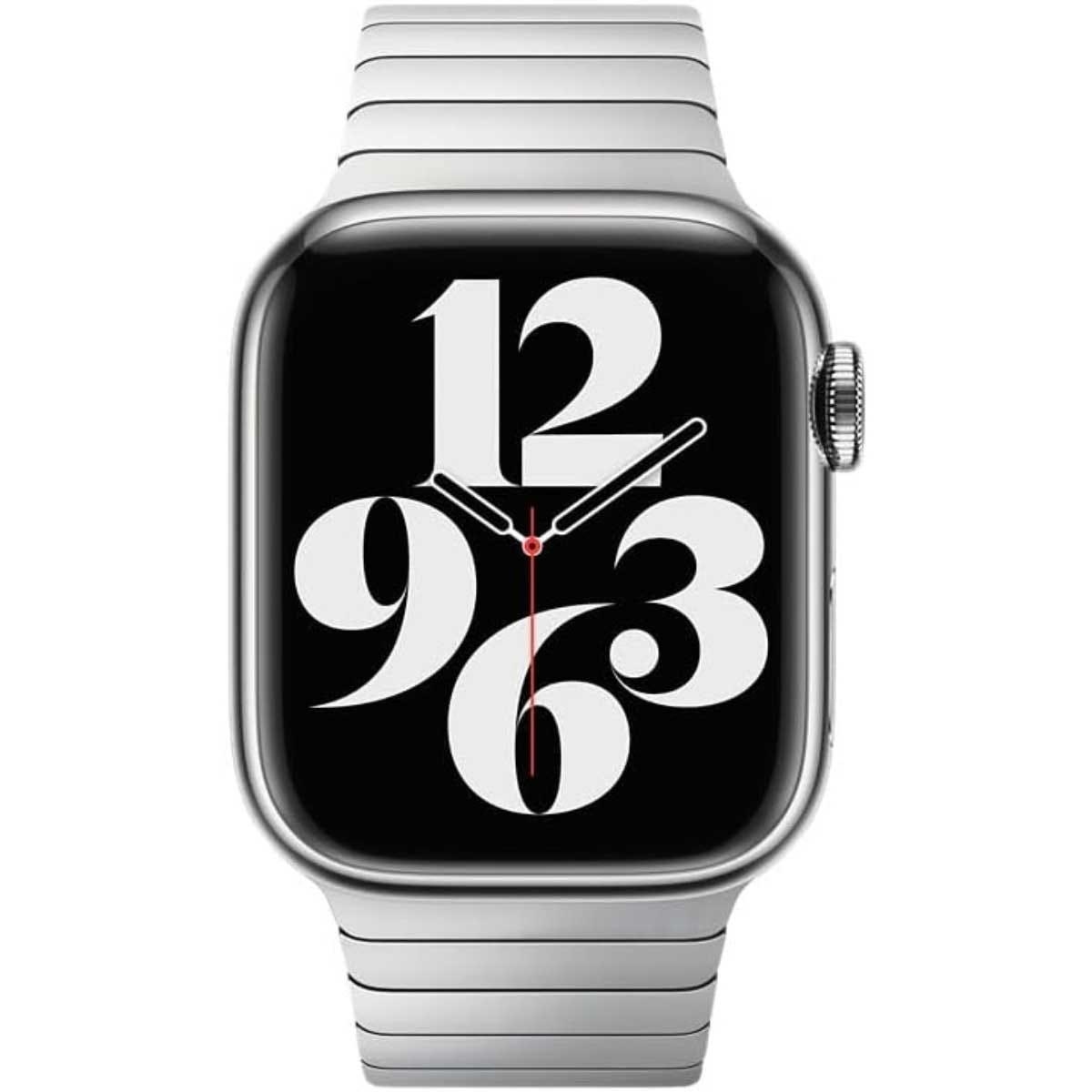 ابل 38mm فضي سوار لينك براسليت - مقاس واحد