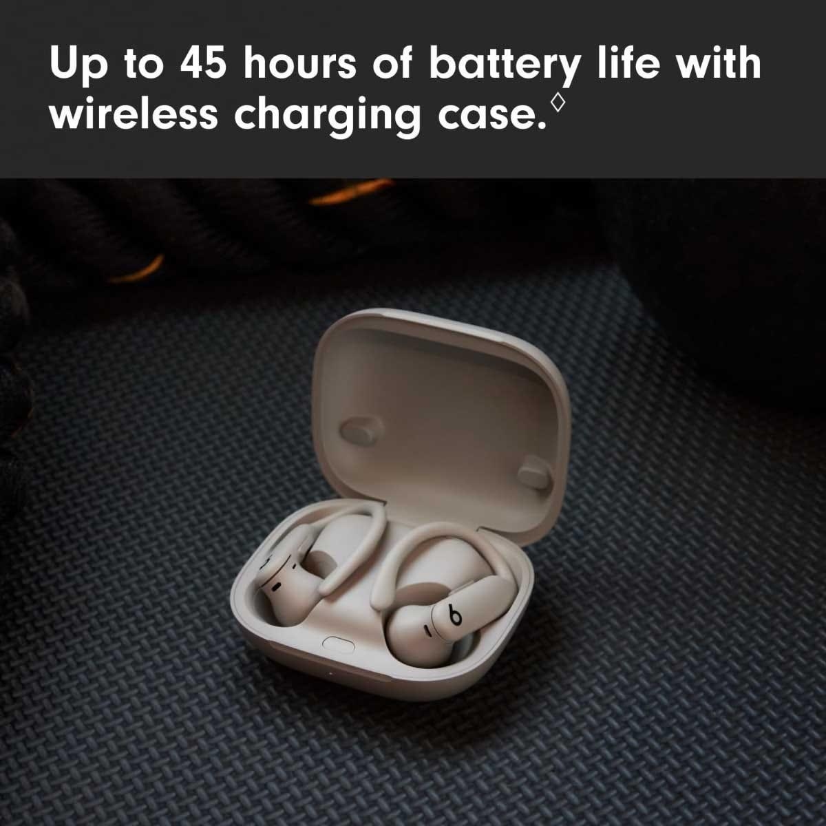 بيتس باور برو 2 سماعات أذن لاسلكية حقيقية - رملي