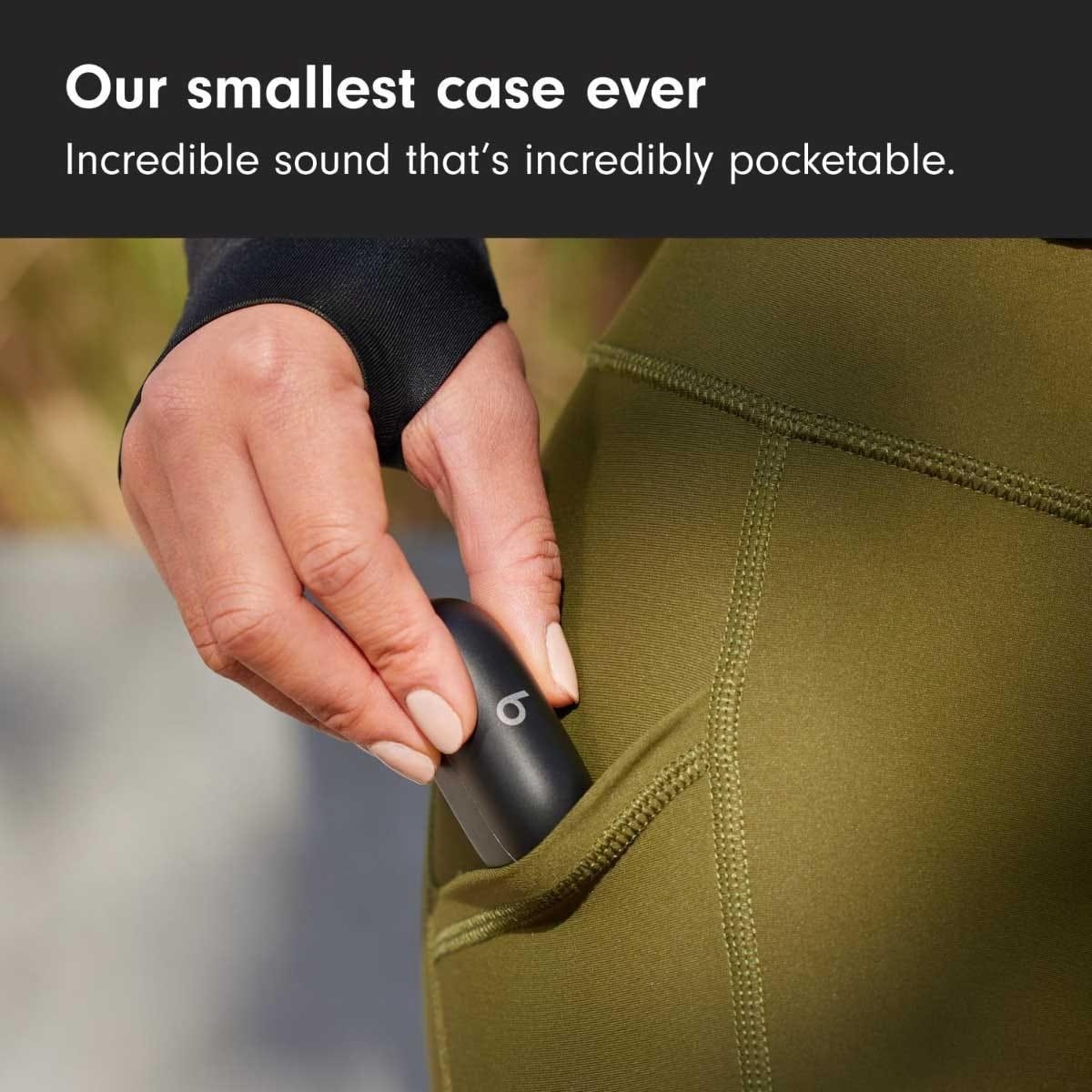 بيتس سولو بادز سماعات أذن لاسلكية حقيقية - أسود مطفي