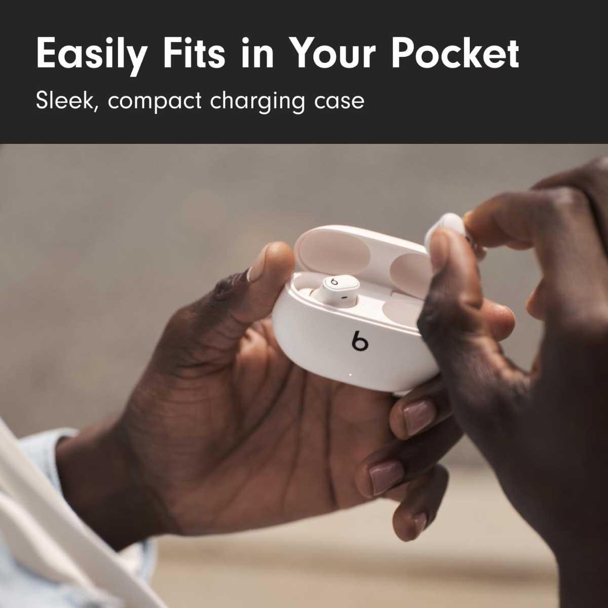 بيتس ستوديو بادز بلس سماعات أذن لاسلكية حقيقية مع إلغاء الضوضاء - عاجي