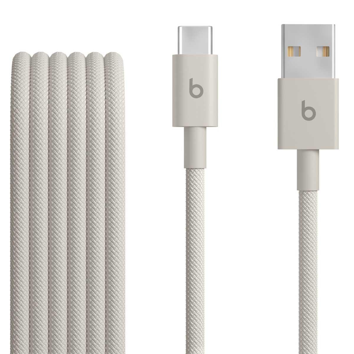 كابل Beats Surge Stone بطول 1.5 متر من نوع USB-A إلى USB-C