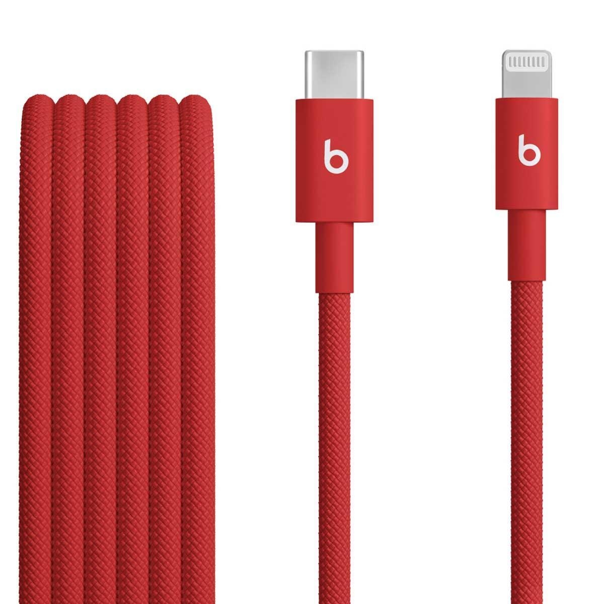 كابل Beats Rapid Red بطول 1.5 متر من USB-C إلى Lightning