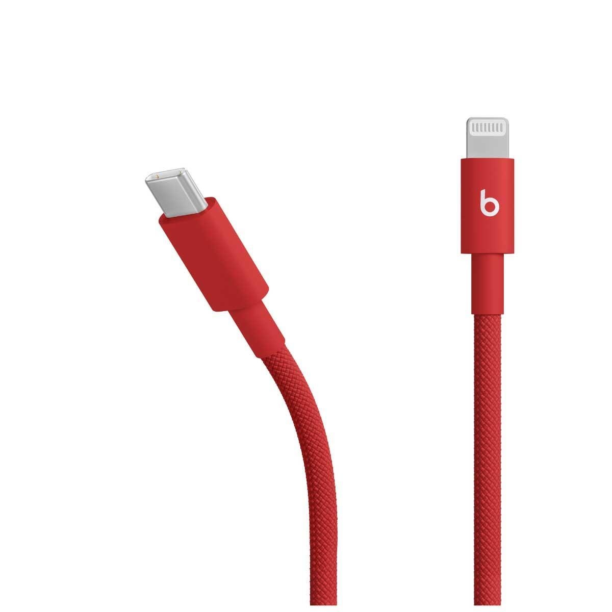كابل Beats Rapid Red بطول 1.5 متر من USB-C إلى Lightning