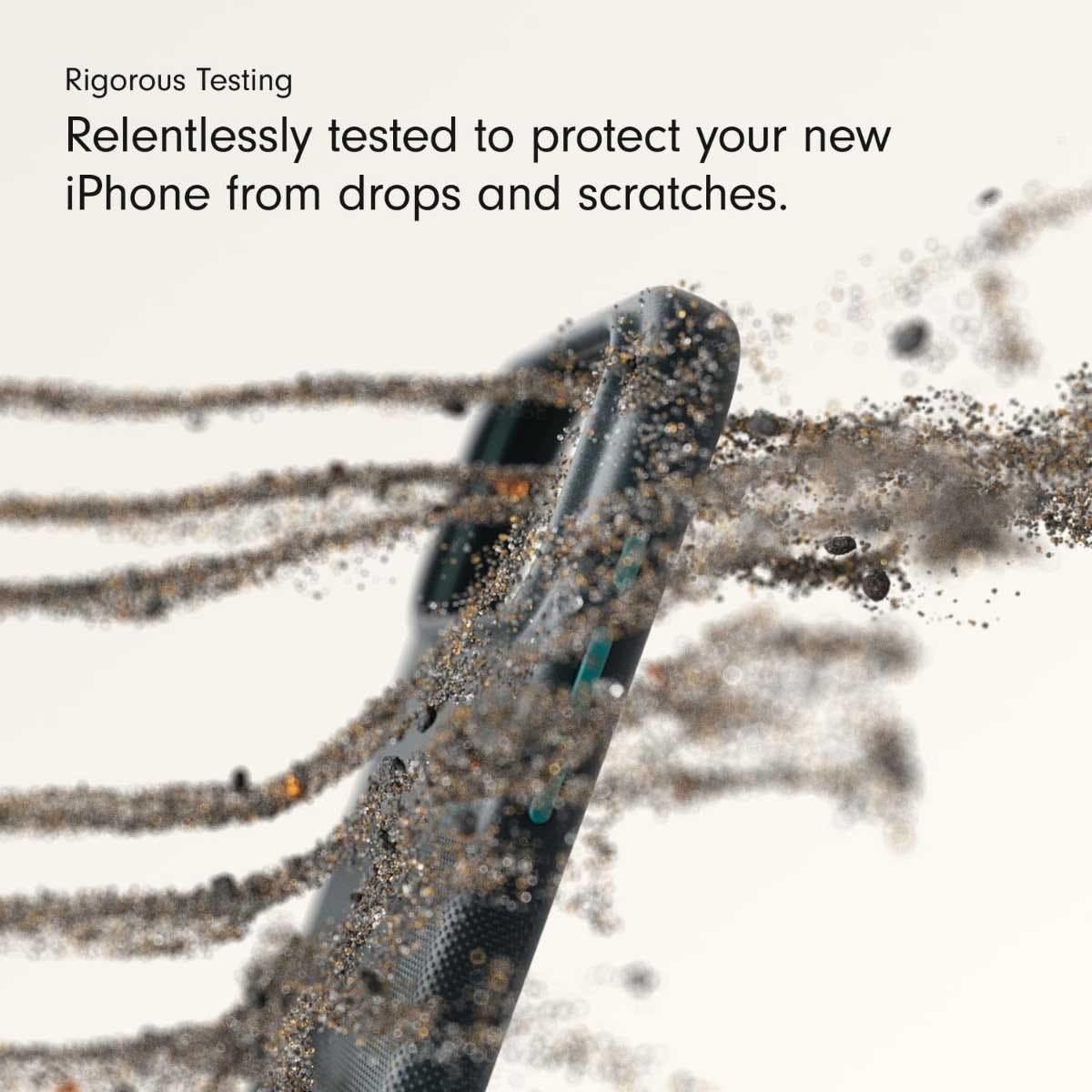 بيتس غطاء حماية قوي مع MagSafe وتحكم بالكاميرا لآيفون 17 برو ماكس - أزرق روكي