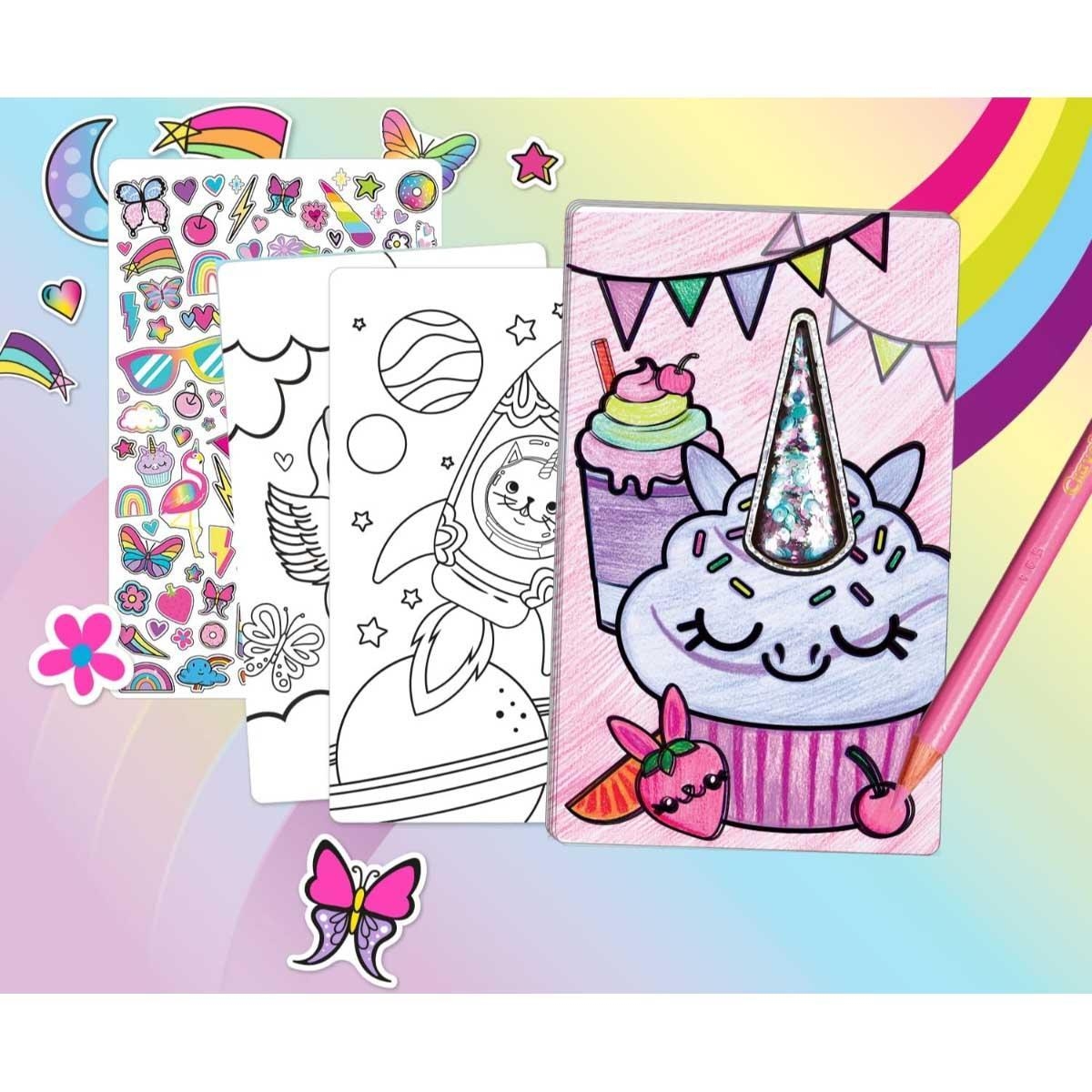 كرايولا كرييشنز مجموعة رسم يونيكورن للبنات، 8-10 سنوات