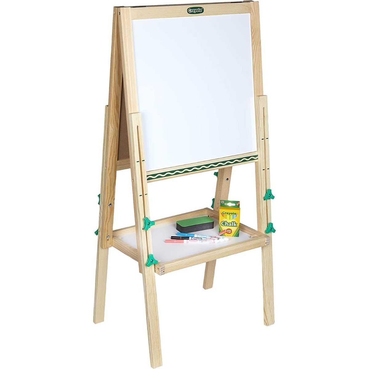 Crayola Kids Wooden Art Easel Unisex, 6-8 Years